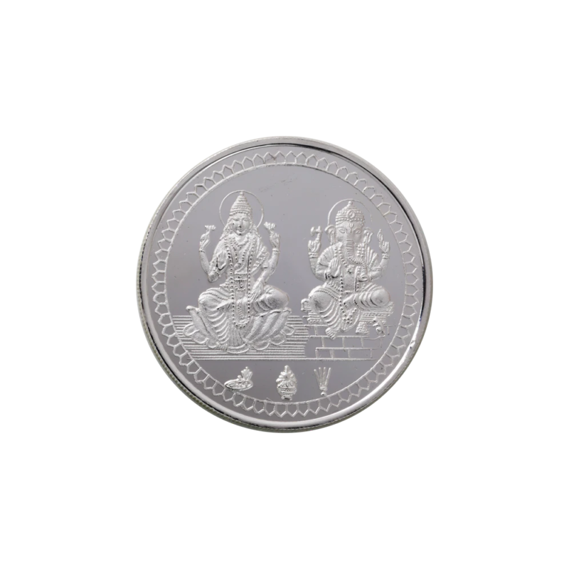 Ganesh Silver Coin 100gm